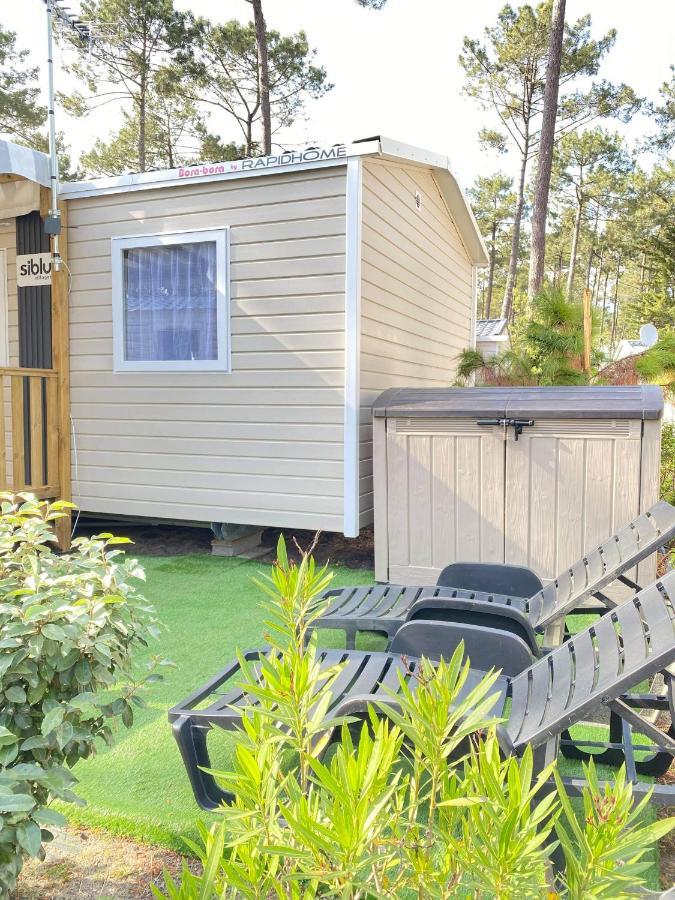 Mobil home Rainbow Saint-Julien-en-Born Bagian luar foto